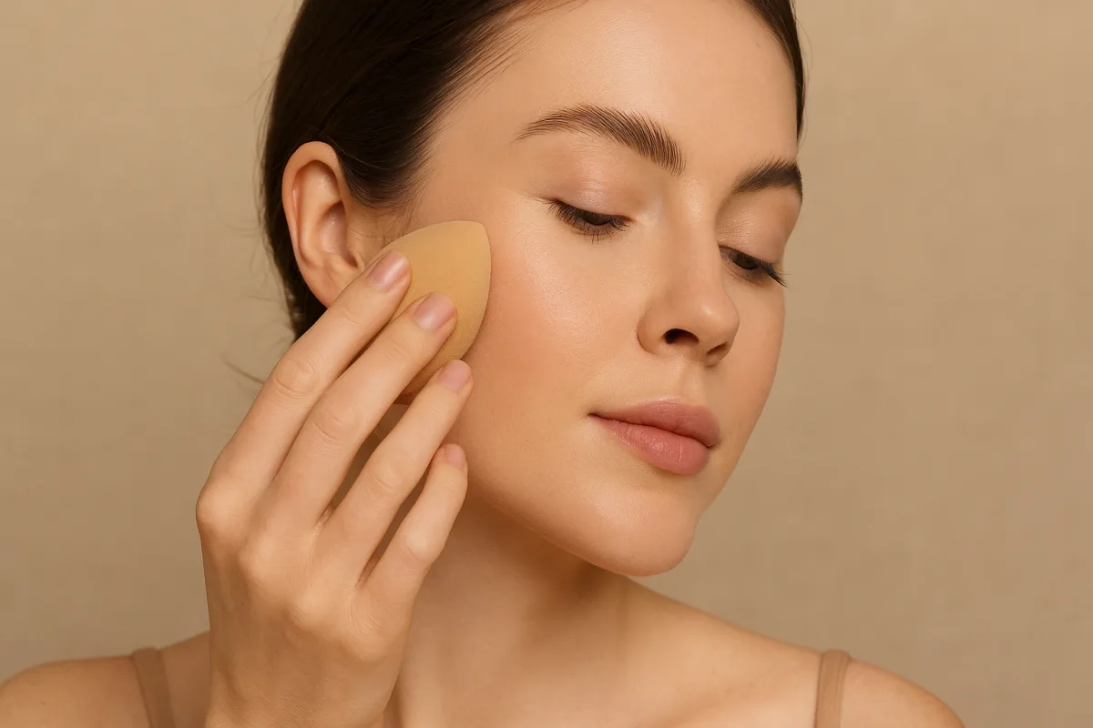 Come applicare il fondotinta con la spugnetta? Il trucco che regala effetto seconda pelle