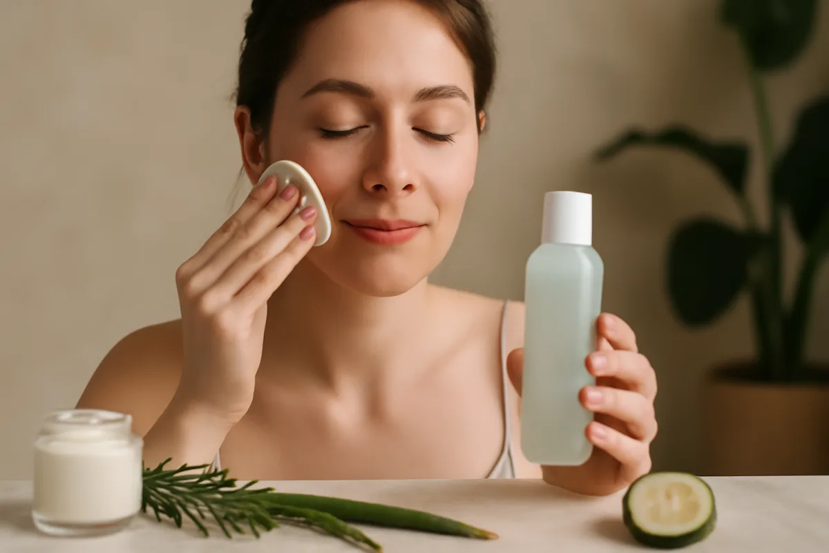 Tonico viso senza alcol per pelli sensibili: vantaggi e ingredienti che calmano davvero
