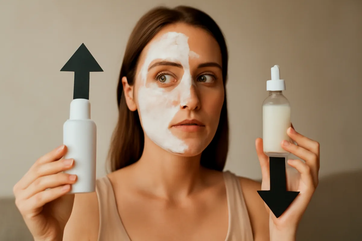 Posso usare gli stessi prodotti skincare mattina e sera? La risposta che ti evita sprechi e irritazioni