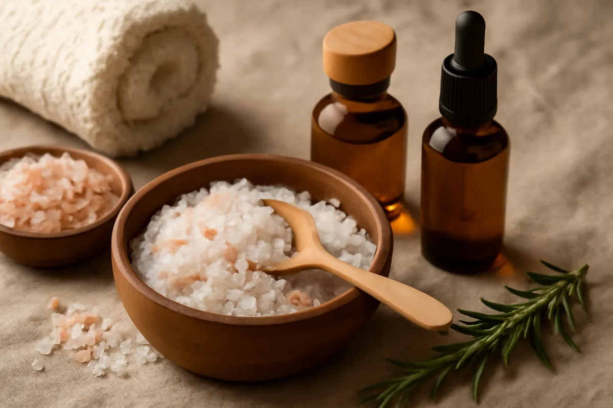 Sali da bagno rilassanti: l’arte di combinarli con le essenze per massimizzare il benessere
