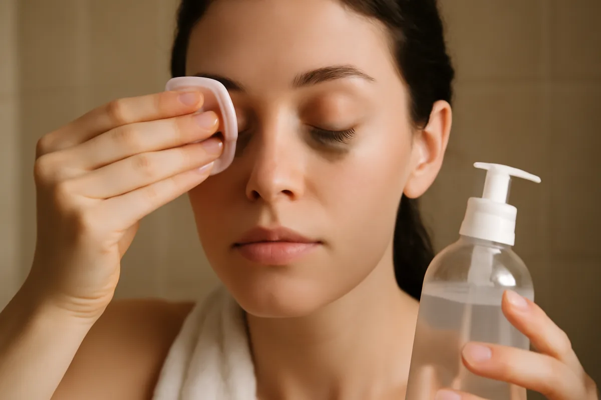Come rimuovere ogni traccia di make-up waterproof? Il metodo delicato che non stressa la pelle