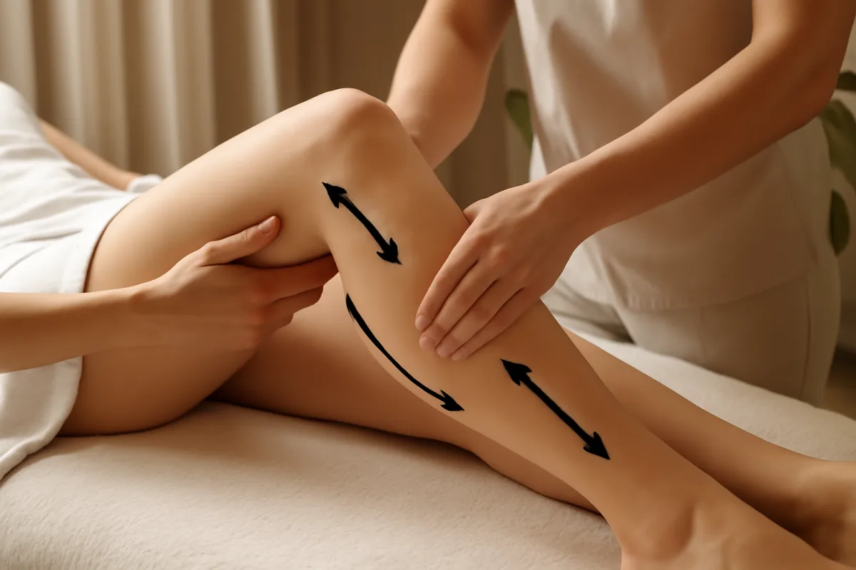 Massaggi linfodrenanti per gambe leggere: scopri i movimenti più efficaci per risultati immediati